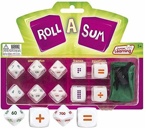 Junior Learning Roll A Sum Develop Mental Calculation And Co