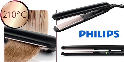 Plancha Para Cabello Philips Hp8321_00 Color Negro