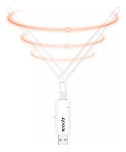 Adaptador Wifi Usb De 300 Mbps 2.4ghz Marca Tenda