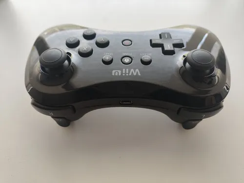 Control Pro Para Nintendo Wii U Color Negro 100% Genuino B (Usado)