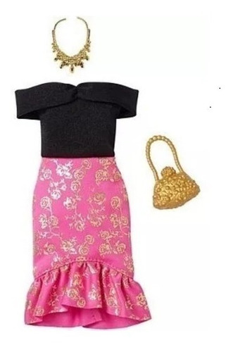 Imagen 2 de 2 de Barbie Conjunto Ropa Y Accesorio - Giro Didáctico