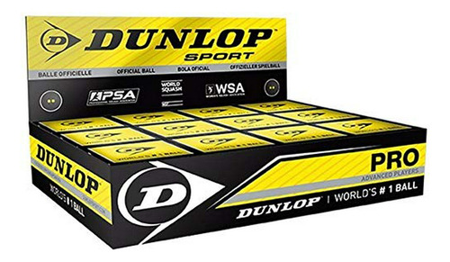 Pelota De Squash Dunlop Pro Xx.