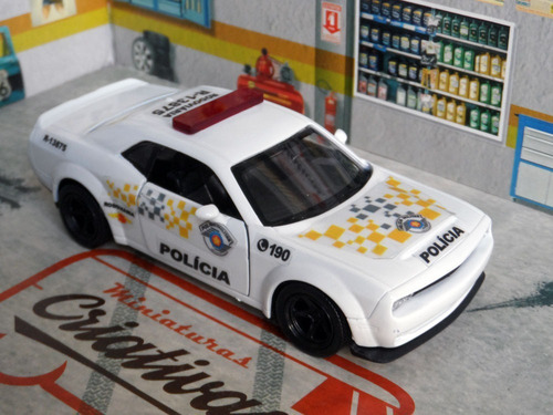 Miniatura Viatura Pm Sp Rodoviária Tor - Suv Polícia Militar