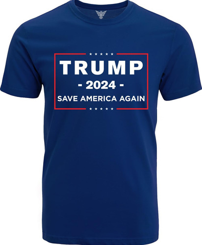 Save America Donald Trump 2024 Camisa De Anuncio Presidencia