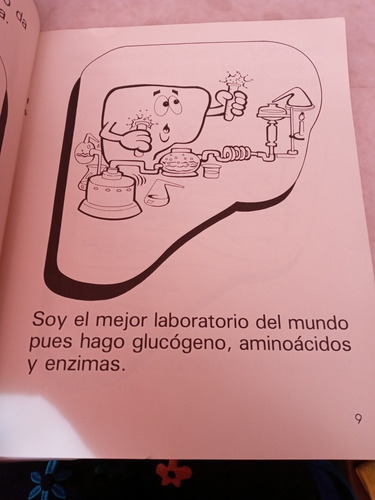 Soy Tu Hígado Libro Para Colorear Ed Trillas (Usado)