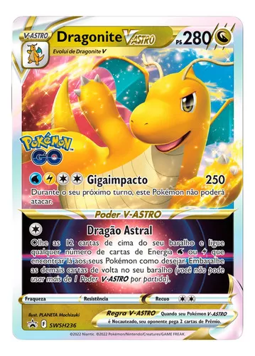 Carta Pokemon Mewtwo V-Astro Português Card Original Copag Pokémon Go