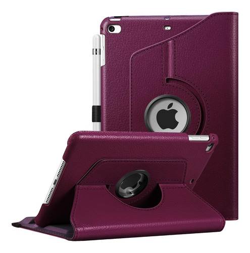 Funda Giratoria Fintie Para iPad Mini 5 2019/ 4 Purple 7.9 