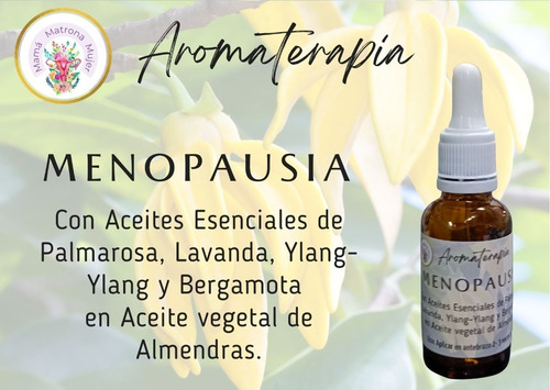 Imagen 2 de 3 de Menopausia- Aceites Esenciales- Aromaterapia