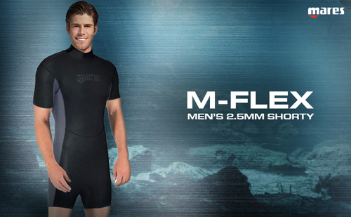 Mares Traje De Neopreno Corto 2.5mm Natación Buceo Snorkel