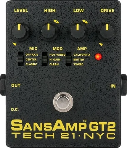 comprar Tech21 Sansamp Gt2 Preamp Ecualizador 