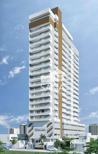 Imagem 2 de 30 de Apenas 85 Mil De Entrada!apartamento Com 2 Dormitórios, 2 Suítes, 2 Vagas À Venda, 88 M² Por R$ 563.481 - Canto Do Forte - Praia Grande/sp - Ap4485