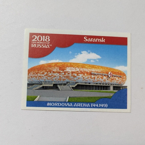 Estampa Panini Mundial Rusia 2018 Saranks Mordovia #17