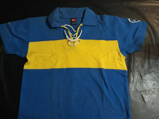 camiseta de boca retro nike