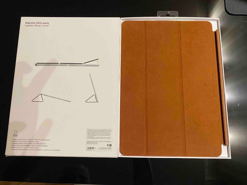 Imagem 2 de 2 de Smartcover De Couro Castanho (saddle Brown) Original Apple