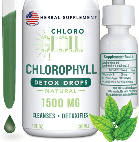Clorofila 50 Mg Chloroglow - mL a $4830