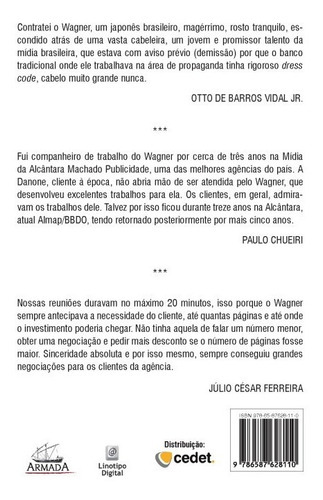 Yoshihara: Lembranças De Um Samurai Da Mídia Publicitária, De Wagner Minor Yoshihara. Editora Armada, Capa Mole, Edição 1 Em Português, 2022