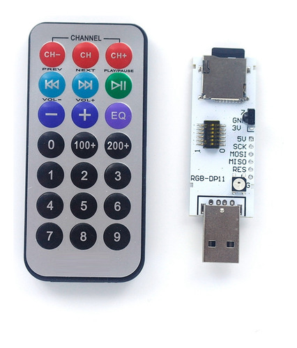 Para Dstike Ir Ducky-bad Usb/control Remoto 21 Scripts