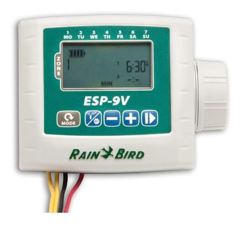 Controlador A Bateria Rain Bird Esp-9v Wpx | 6 Estações