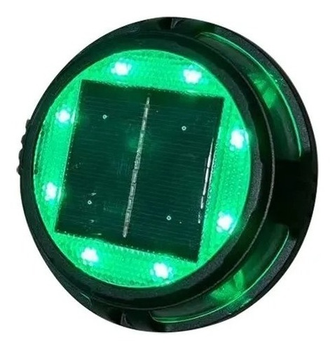 Foco Solar De Piso 8 Led / Multicolor 