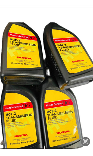 4 Lts Aceite De Transmisión Hcf2 Honda Original