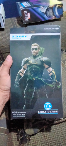 Dc Mcfarlane Green Arrow, Flecha Verde, (injustice 2)!! (Usado)