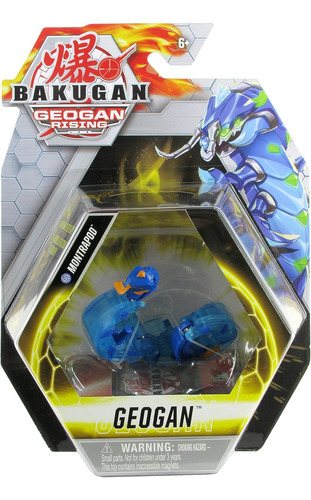 Bakugan Geogan Rising 2021 Aquos Montrapod Figura De Acción