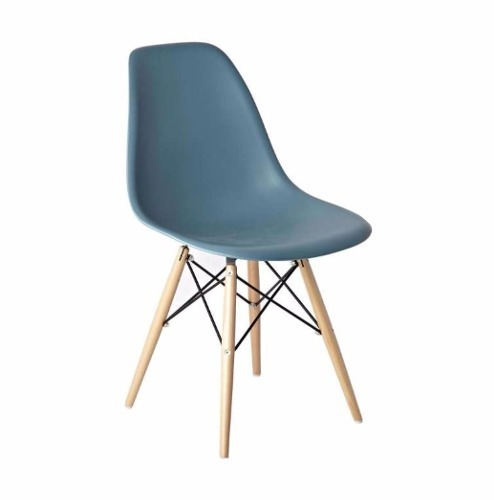 Silla Eames Petroleo Patas Madera. Oferta. Envios.importadas