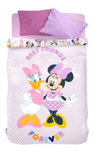 Acolchado Cuna Funcional Minnie