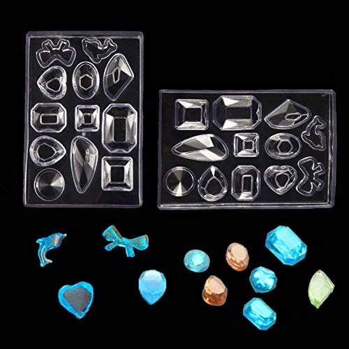 2 Pieces Earring Resin Molds Stud Earring Jewelry Epoxy...