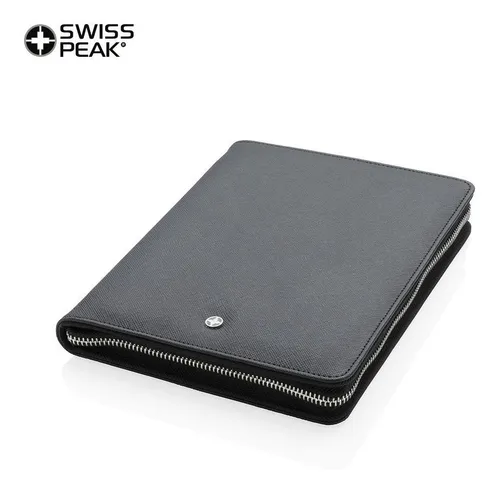 Carpeta Folder Swisspeak A5 En Poliuretano Bolsillo Interno
