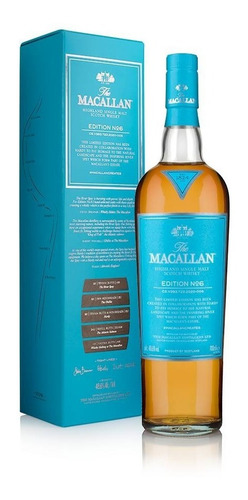 Imagen 1 de 8 de Whisky The Macallan Edition Nro 6 700ml En Estuche