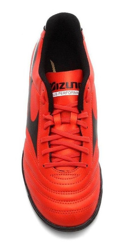 Chuteira Society Mizuno Morelia Club As Masculino - Laranja/