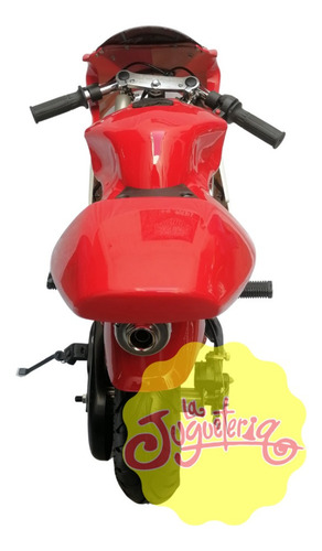Imagen 4 de 5 de Mini Moto Pocket 50cc 2t Roja