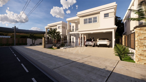 Imagen 1 de 30 de Casa A Estrenar Ubicada En Gurabo, Santiago (jpc-220)
