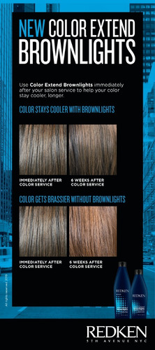 Redken Color Extend Brownlights Shampoo Para Castaños 500 Ml