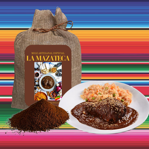 Mole 100% Artesanal Sin Espesantes Especial 2 Kg
