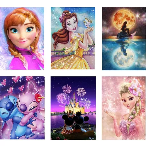 Pintura diamante Frozen Disney