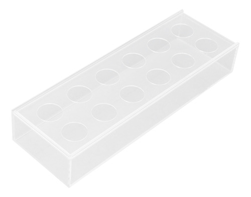 Centro De Mesa Floral Rectangular De Acrílico Transparente P