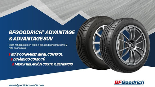 Imagen 7 de 7 de Set 4 Llanta Bf Goodrich 185/60r14 82h Sl Advantage