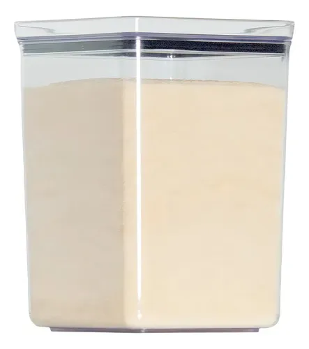 Pote Hermético Grande 6215ml Para Arroz Feijão Despensa Cor Transparente