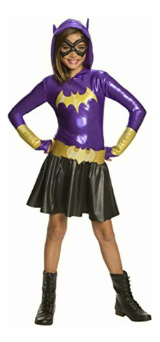 Rubie's Dc Super Hero Vestido Con Capucha Para Niñas,