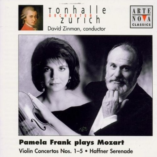 David Zinman Pamela Frank Plays Mozart 2 Cds Excelent Esta 
