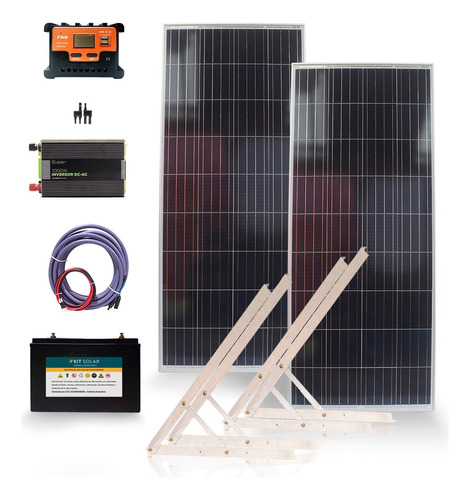 Kit Solar Aislada 1000w Panel Onda Modificada | Ultra