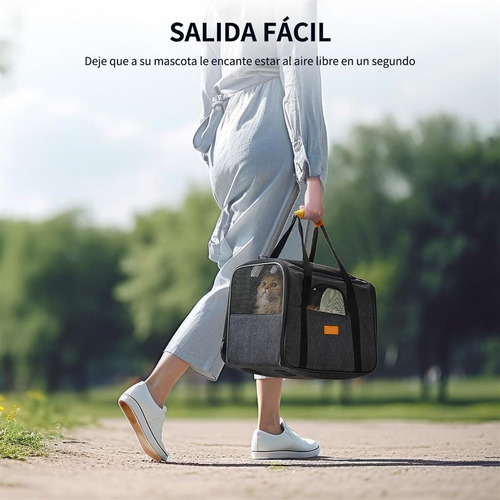 Bolsa Mascotas Plegable Portátil Perros,transpirable Mochila