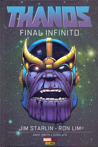 Thanos: Final Infinito, de Starlin, Jim. Editora Panini Brasil LTDA, capa dura em português, 2017