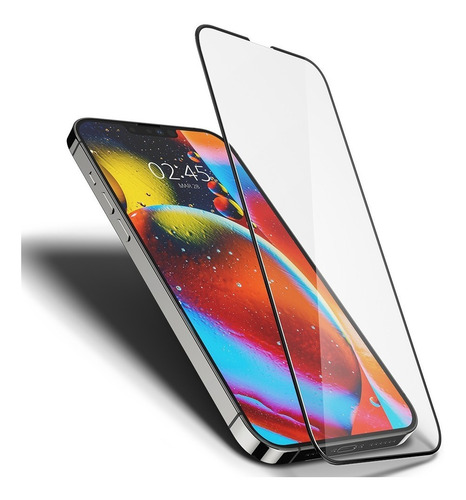 Imagen 2 de 7 de Film Vidrio Templado Full Para iPhone 13 13 Pro 13 Pro Max