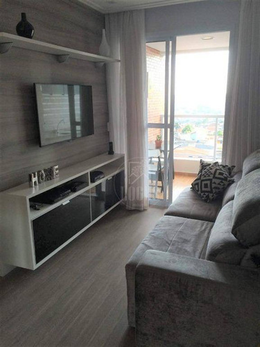 Imagem 5 de 19 de Apartamento De 66m² Composto Por 2 Dormitórios Sendo 1 Suíte Com Closet, À Venda R$ 415.000,00 - Bairro Santa Terezinha - Sbc/sp - Ap1384