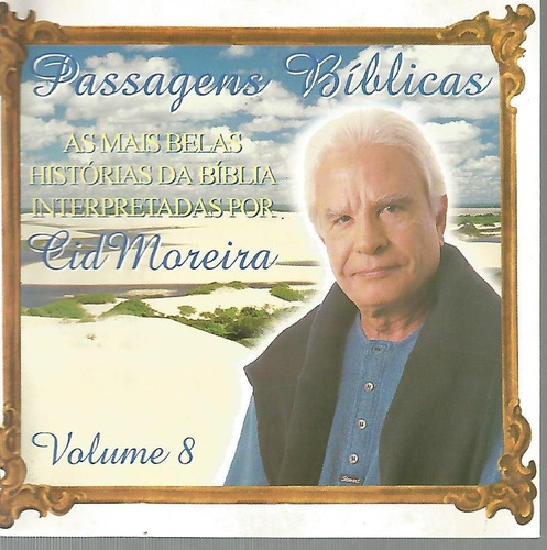 6 Cds - Cid Moreira - Passagens Bíblicas (Usado)