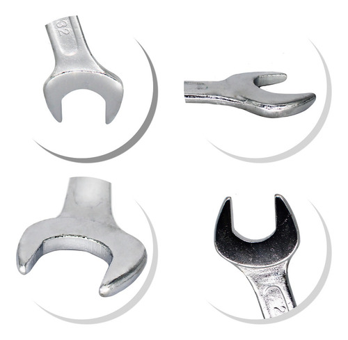 Imagem 4 de 6 de Chave Fixa 27x32mm Uso Doméstico Pequenos Consertos 123útil
