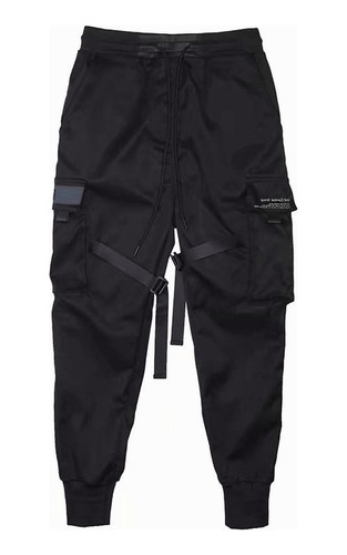 Pantalón Deportivo Táctico Cyberpunk Techwear De Moda Japone